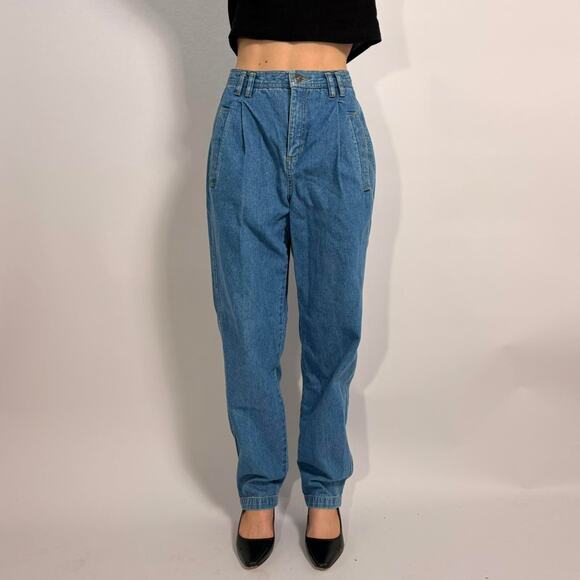 Vintage 90s Liz Sport High-Waisted Jeans - Size 6 (Fits 2) - Picture 3 of 6